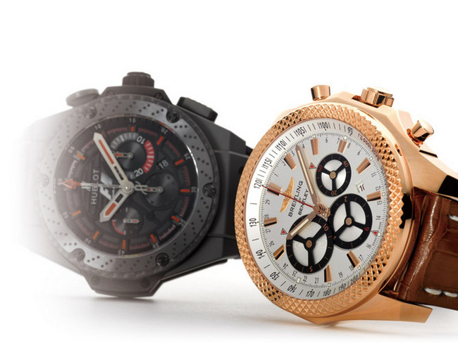 BREITLING HUBLOT World Wrist Watch