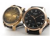 在簡單與和諧的二端<br> H. MOSER & CIE & <br>GLASHÜTTE ORIGINAL