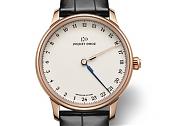 JAQUET DROZ简洁纯粹 两地时区手表