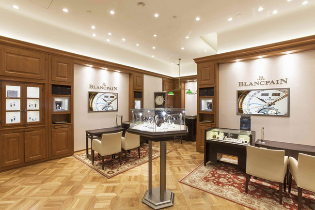 blancpain台北101专卖店内景