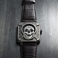Bell&Ross 神秘骷髏浮雕表