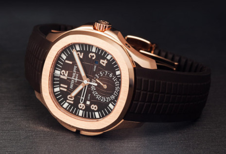 百達翡麗Aquanaut 5164兩地時間手錶展現高級運動錶實用性能