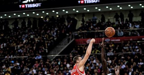 天梭助阵NBA国际赛再创精彩时刻