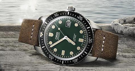 清新海洋绿！ORIS Divers Sixty-Five新色登场 
