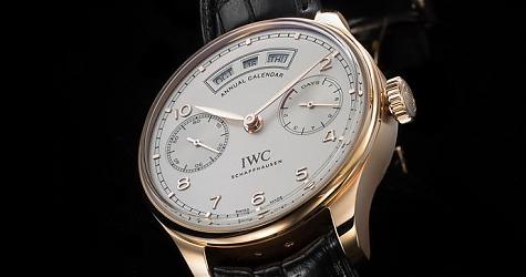 高顏值年曆錶來了！ IWC葡萄牙Annual Calendar
