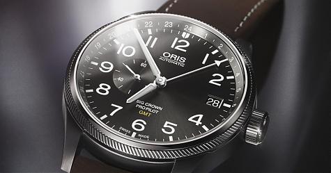 典雅飞行 ORIS新Big Crwon Pro Pilot GMT