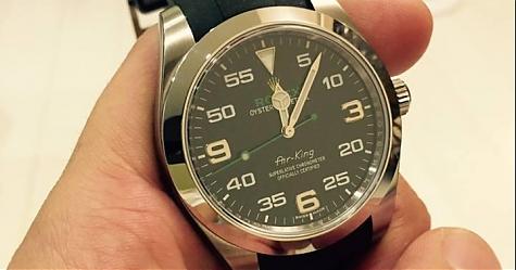 [錶友分享] 設計師飛到荷蘭巧遇ROLEX Air-King