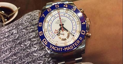 [錶友分享]勞力士最優！餐廳老闆Cyril的Yacht-Master II