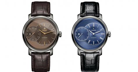 RADO Grande Seconde 双色双盘的精彩风格