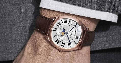 [SIHH 2017]卡地亞Drive de Cartier月相錶