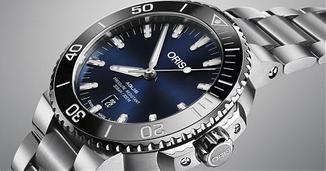 水上水下都绝配！ORIS Aquis日期腕表