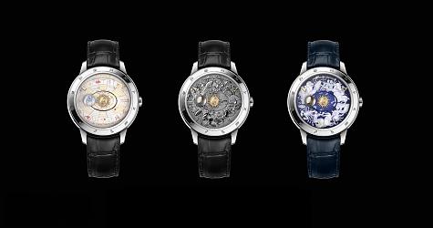 手腕上的公转自转 VC Métiers d\'Art哥白尼天体球2460 RT