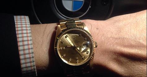 [錶友分享]購物專家張正的ROLEX Day-Date 