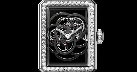 [Basel 2017]CHANEL Première鏤空山茶花腕錶