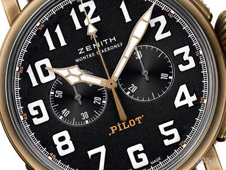 绿袍加身的二代目青铜军表 ZENITH Pilot Extra Speci