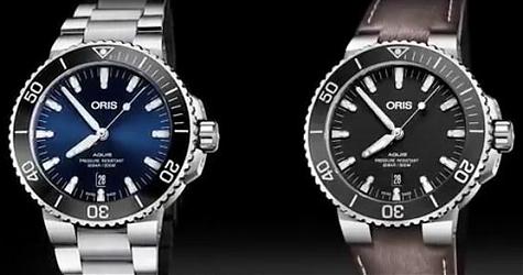 潜出新经典 ORIS Aquis日期表
