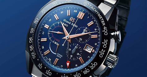 日系血統藍面戰士登場 GRAND SEIKO Spring Drive計時碼錶GMT十週年紀念限量款