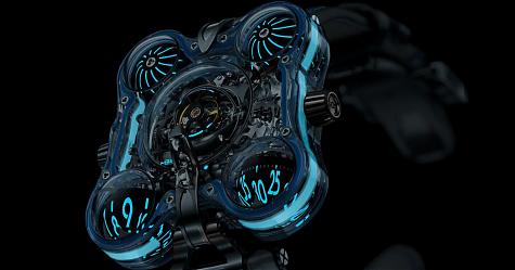 星际战舰驾到！MB&F N°6 Alien Nation腕表
