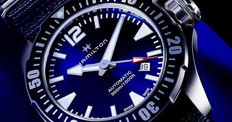 潮到出水的潛水錶！ 漢米爾頓Khaki Navy Frogman