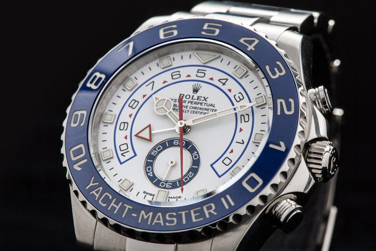 勞力士Yacht-Master II擁有媲美Sky-Dweller年曆功能複雜度的計時功能