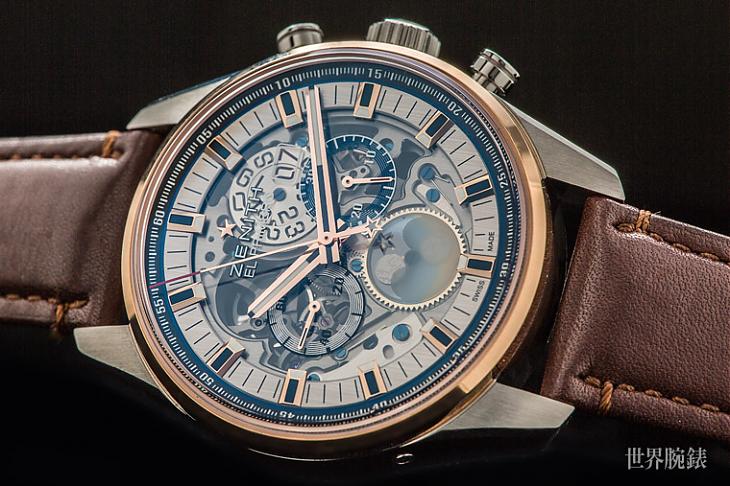 一次看尽高震频月相 ZENITH Chronomaster El Primero Gr
