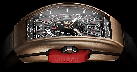 翱翔腕间的战斗机！FRANCK MULLER Vanguard青铜表 