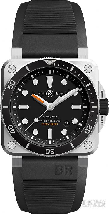 捲土重来的专业潜水表 BELL & ROSS BR 03-92 Diver