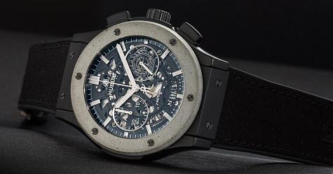 紐約藝術工業風 HUBLOT Classic Fusion混凝土腕錶