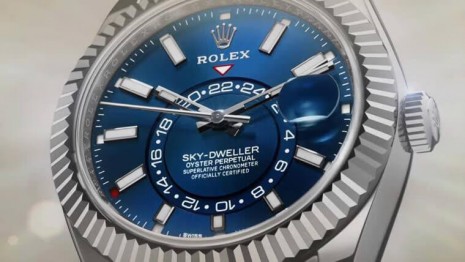 勞力士Day-Date、Sky-Dweller等系列三角坑紋錶圈由來