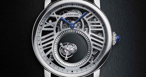 [2018 Pre SIHH]神祕又露骨 卡地亚Rotonde de Cartier鏤空双重神祕陀飞轮腕表