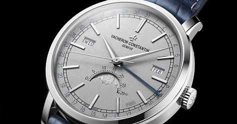 [2018 Pre SIHH]重点就在面盘上 江诗丹顿 铂金珍藏系列Traditionnelle全日历腕表