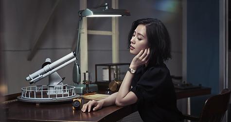 大师天文台女仕腕表   刘诗诗观星演绎欧米茄星座系列新品