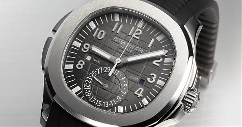 Aquanaut不鏽鋼運動錶屬市場主流 百達翡麗這款5164還有實用的兩地時間功能