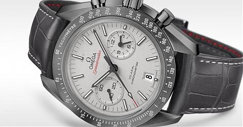 新舊材質的灰色地帶 OMEGA Speedster Grey Side of the Moon
