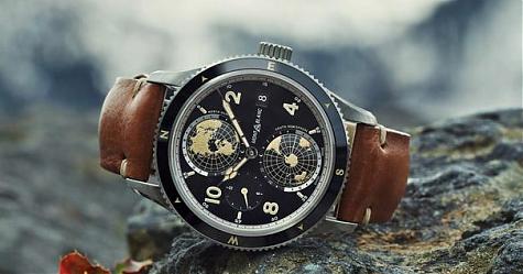 SIHH 2018：南北半球盡收方寸間 萬寶龍1858系列世界時間Geosphere腕錶