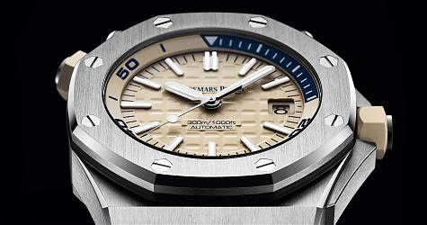 SIHH 2018：彩虹色系的視覺派 愛彼 皇家橡樹離岸型潛水腕錶