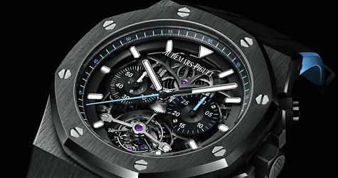SIHH 2018：鏤空的完美演出 愛彼皇家橡樹鏤空陀飛輪計時碼錶