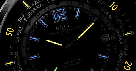 和一般手錶夜光塗層不一樣的自體發光微型氣燈有何特別？