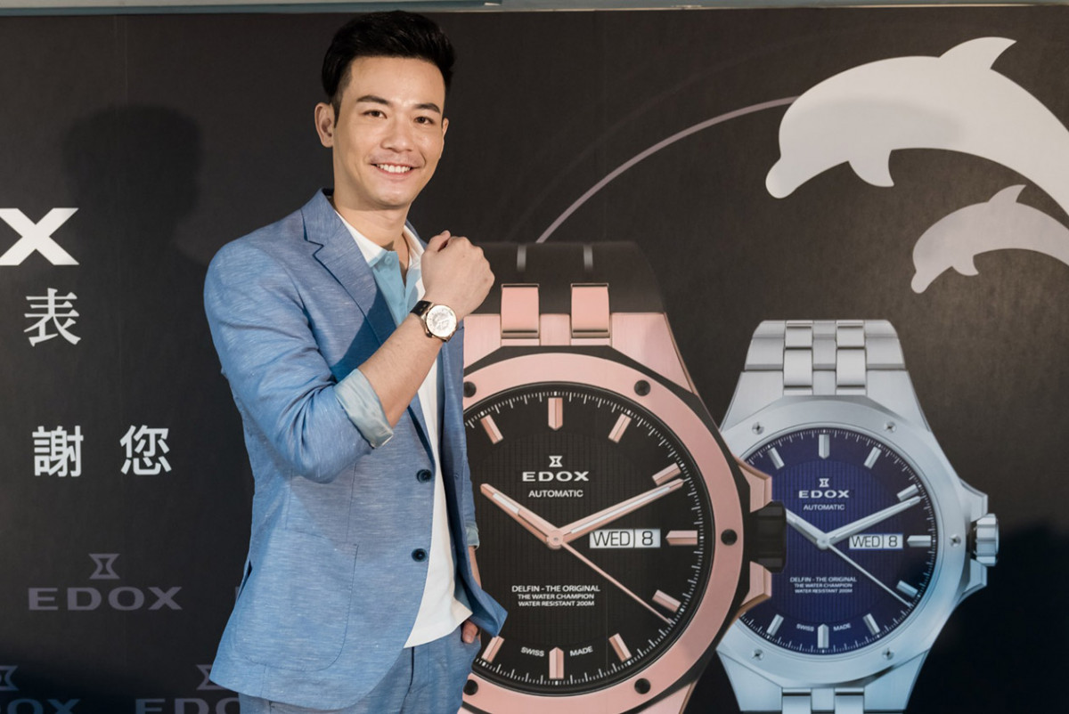 老牌防水錶重生 EDOX Delfin系列