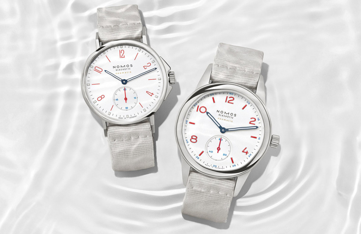 清爽配色尤其适合夏日 NOMOS Neomatik Siren