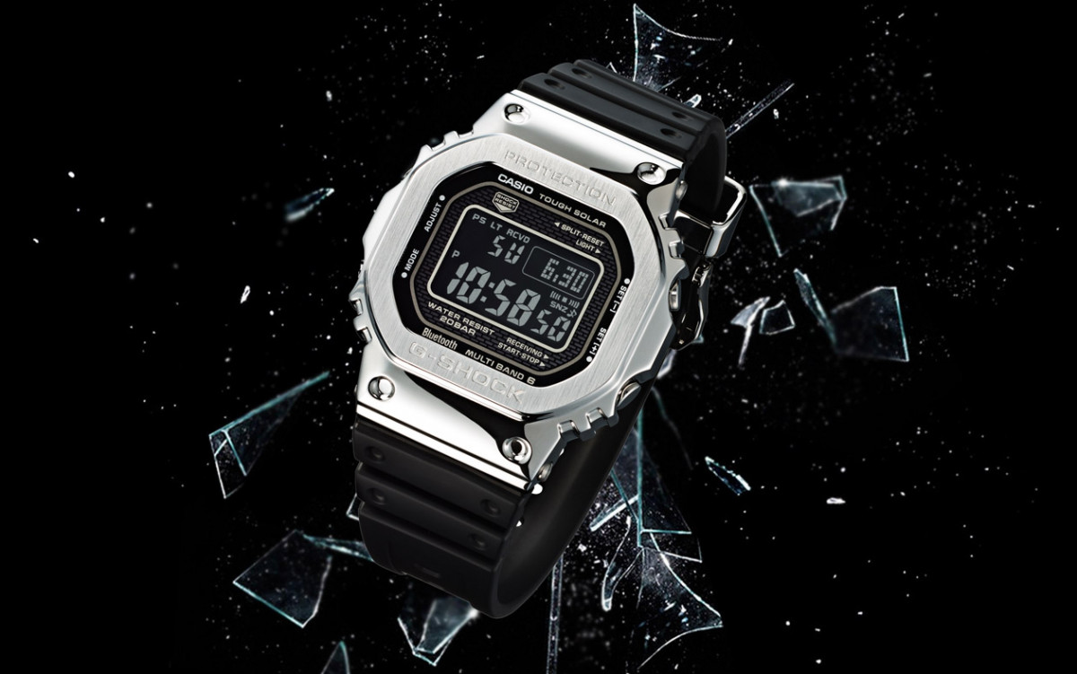 5000系列人氣超旺的鋼殼 G-SHOCK GMW-B5000-1
