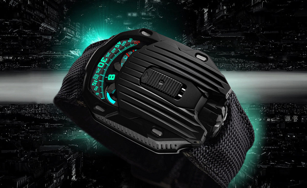 暗夜裡還是看得出現在幾點 URWERK UR-105新改款