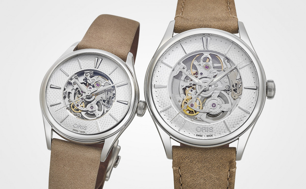 芯芯相映好应景 ORIS Artelier镂空表