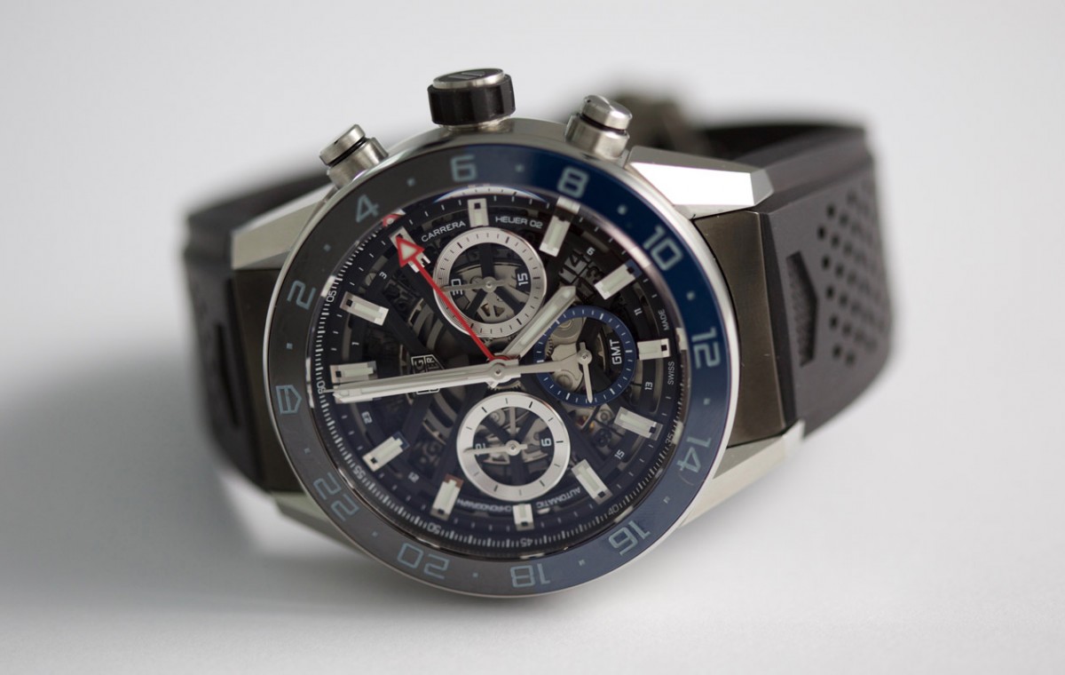 入手等於賺到的概念 TAG HEUER Carrera Heuer 02 GMT兩地時間錶