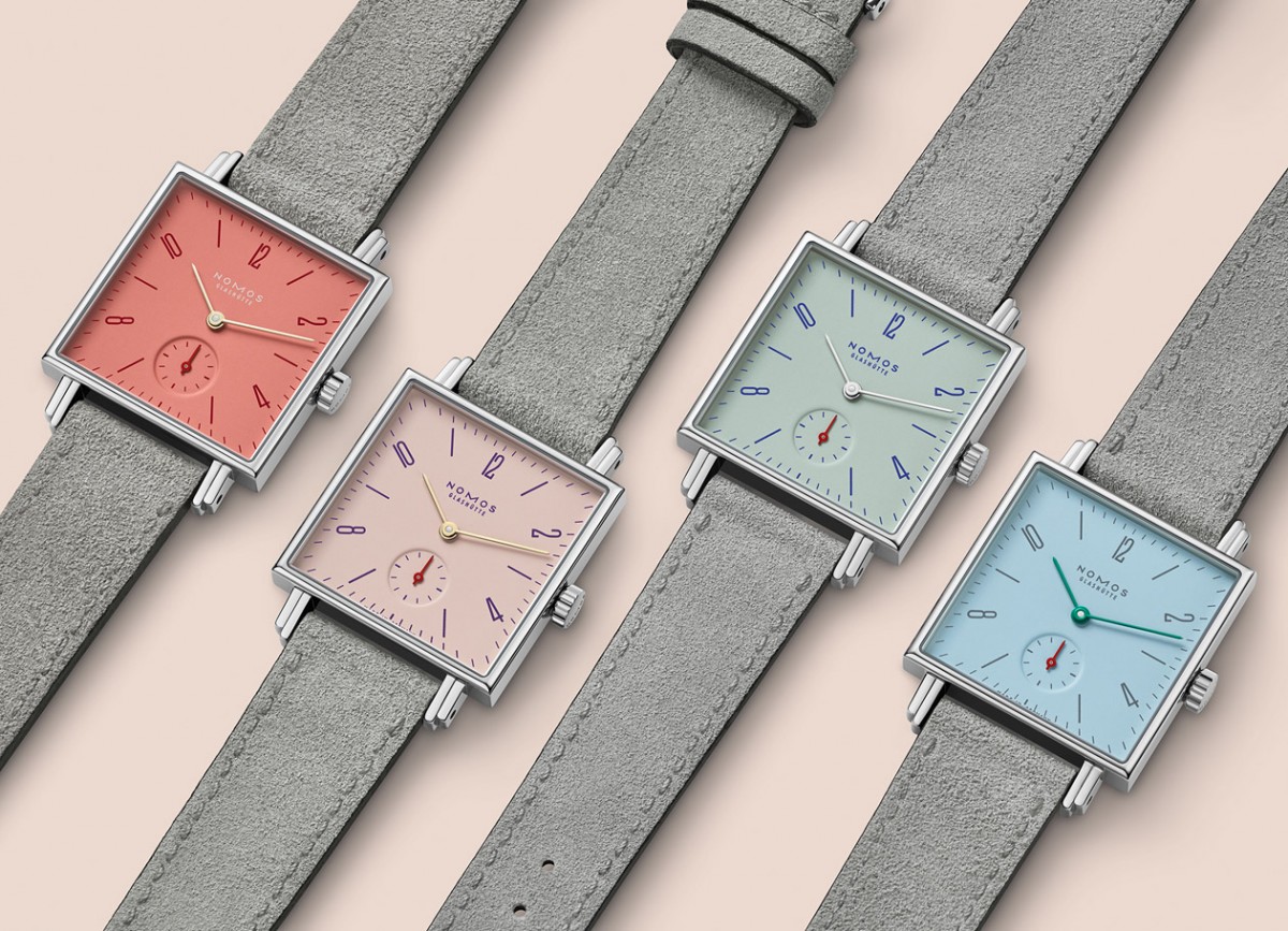 德系的繽紛美學  NOMOS Tetra Petit Four