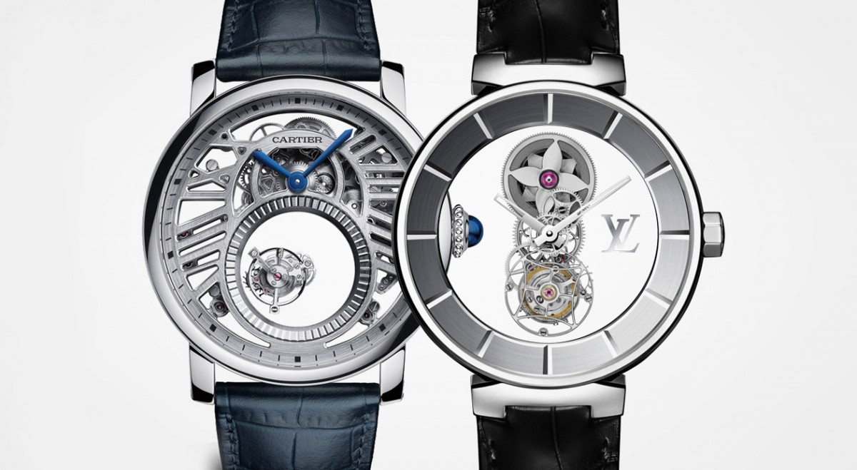 神祕鏤空陀飛輪 CARTIER vs LV