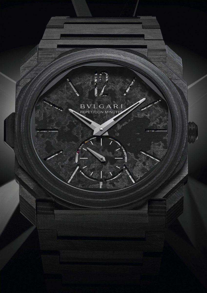 寶格麗 Octo Finissimo Minute Repeater Carbon 黑色狂潮  美聲傳世