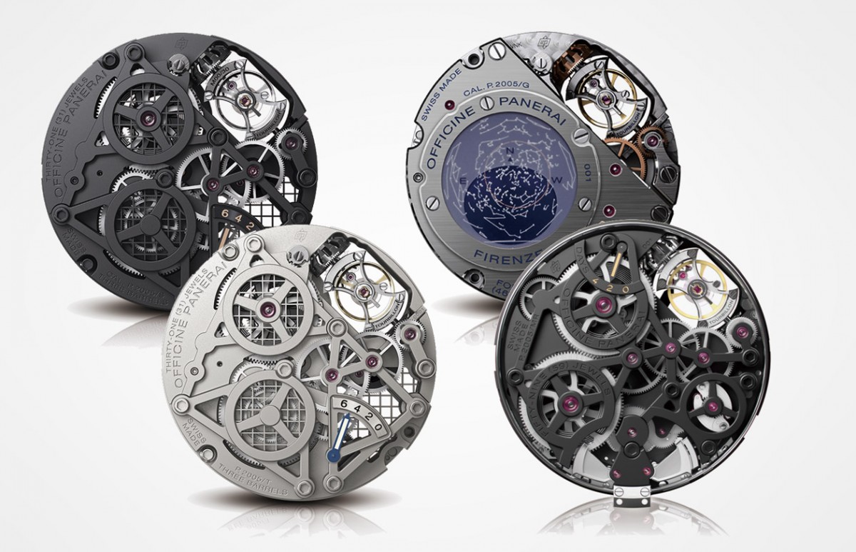 就是跟别人不一样的镂空陀飞轮 沛纳海P.2005系机芯