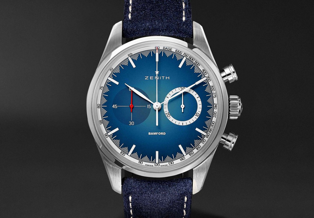 ZENITHxBAMFORDxMR PORTER Chronomaster El Primero三强联手特别版