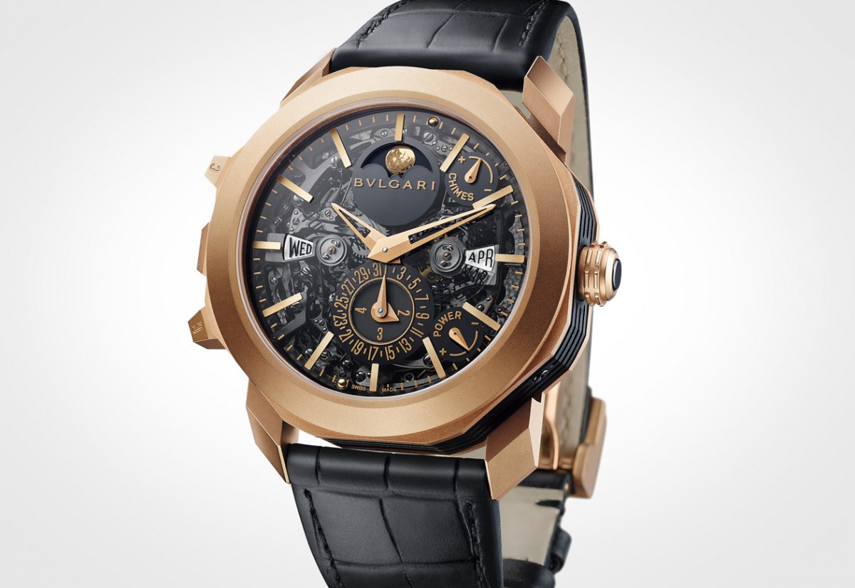 几年才会出现一只的梦幻大作 宝格丽octo万年历陀飞轮大自鸣